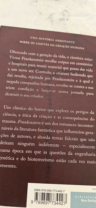 Frankenstein - Livro de Bolso