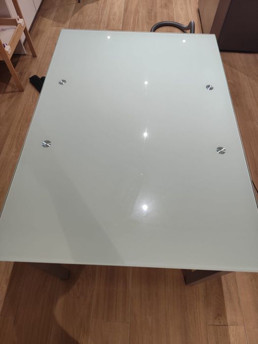 Mesa de vidro temperado