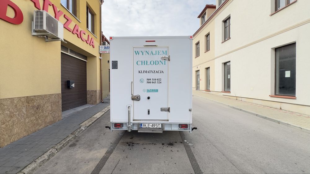 chłodnia mobilna wynajem chłodni
