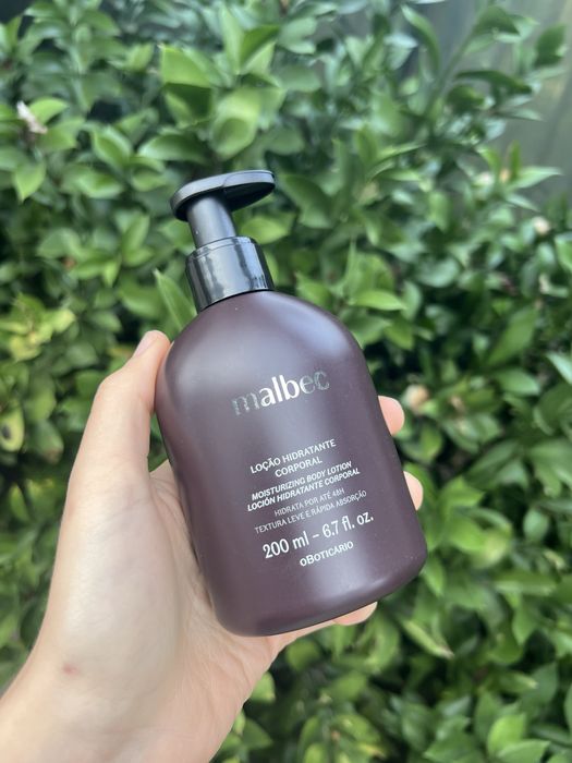 Hidratante malbec o boticario