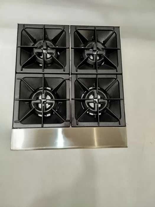 Fogão a gás de bancada em inox - NOVO