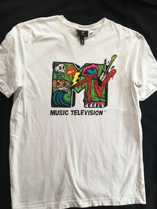 H&M MTV, M, 180 cm, t-shirt z nadrukiem