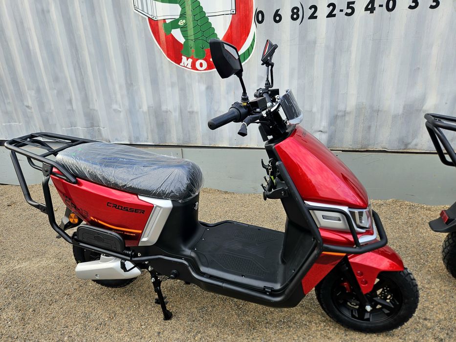 CROSSER CR13 LFP/grafen 2500ват -Электроскутер  ЛИТИЙЖЕЛЕЗОФОСФАТ Доставка!Гарантия!Сервис!Доставка по Украине!мощный электроскутер стокмото кросер 13