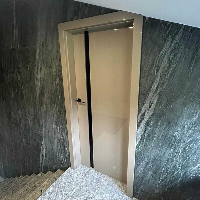 Fornir kamienny Tinos Green 2MM tapeta 122x61x0,2 cm oraz 305x122 forniry tapety kamienne kamień dekoracja