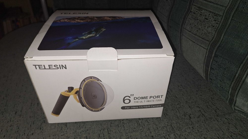 Telesin obudowa do Gopro 9/10/11 do zdjęć podwodnych