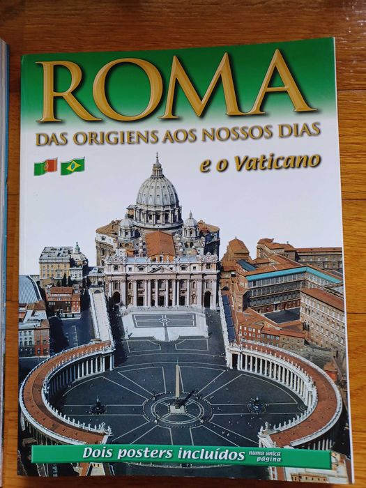 Livros sobre Roma - em Inglês e em português