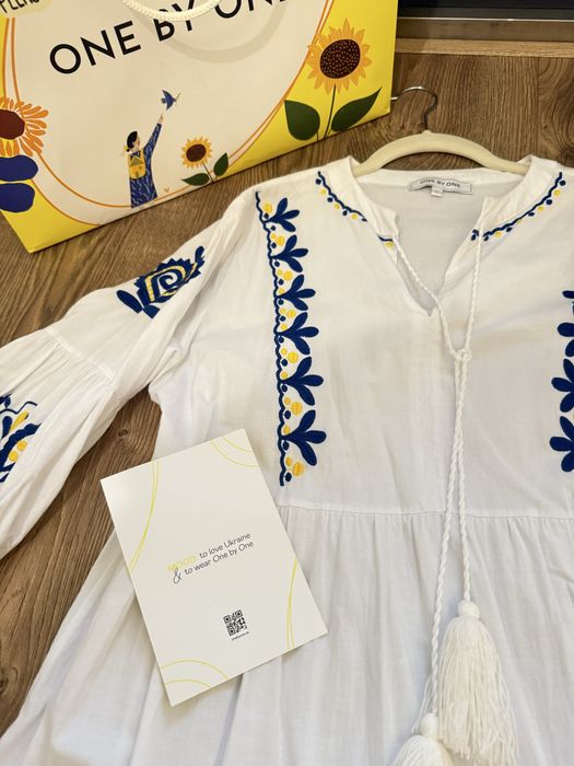 Сукня вишиванка біла