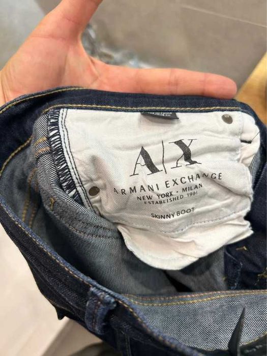 Armani exchange AX 27 s 36 skinny boot jambe dzwony