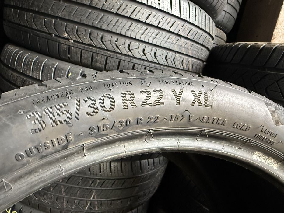 275/35 R22 + 315/30 R22 Continental EcoContact 6 4шт. 90% 2023