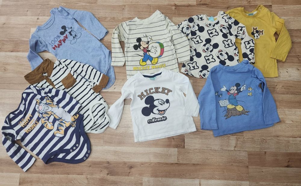 Koszulka body paka Disney Myszka Miki 74-80