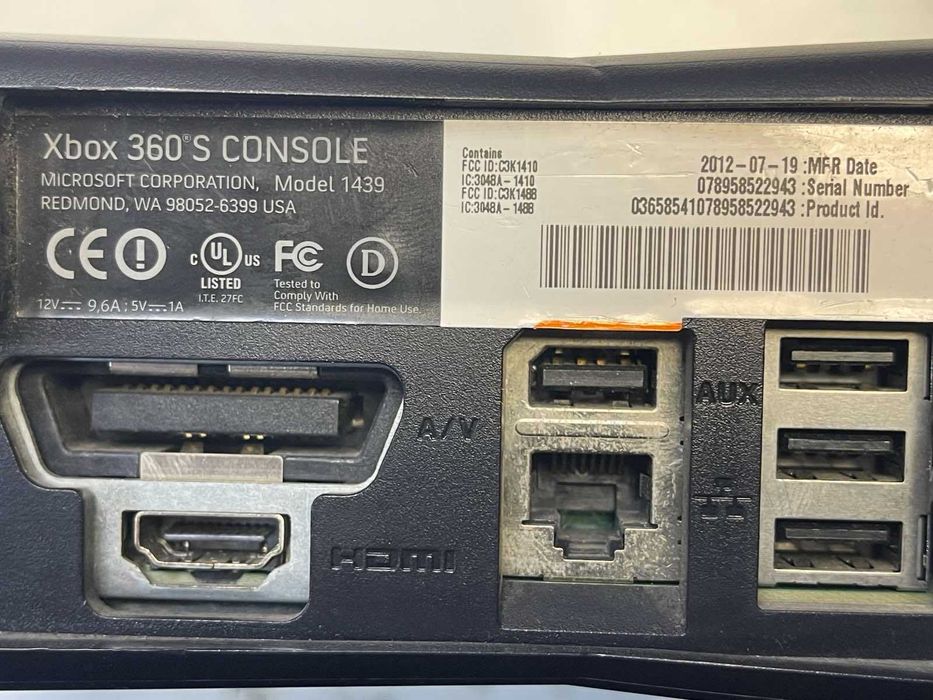 Приставка ігрова Xbox 360 S, консоль ігрова ікс бокс