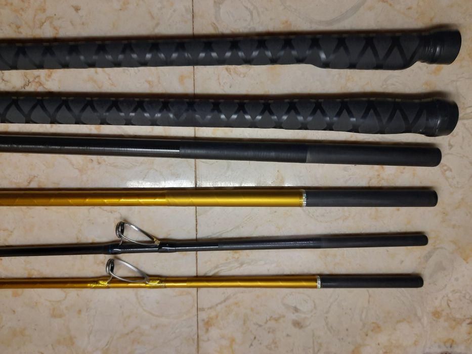 Duas canas cinettic, black star st e record buster xsb