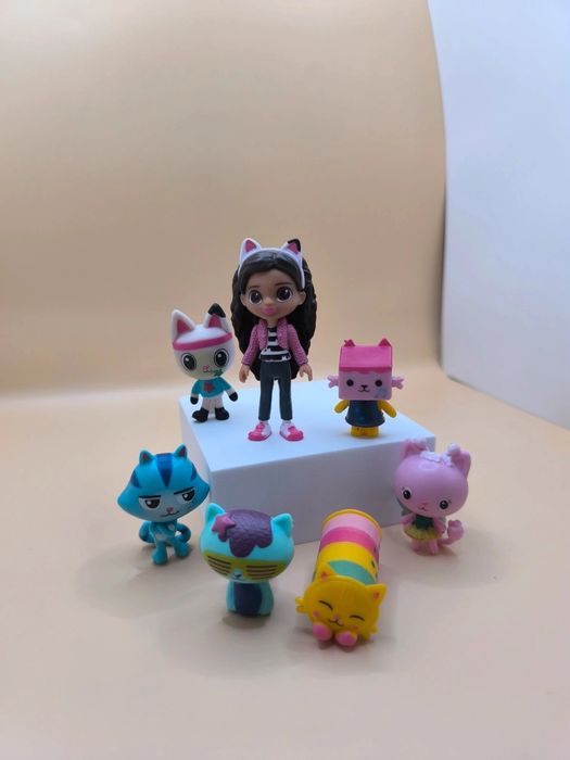 Figurki koci domek Gabi