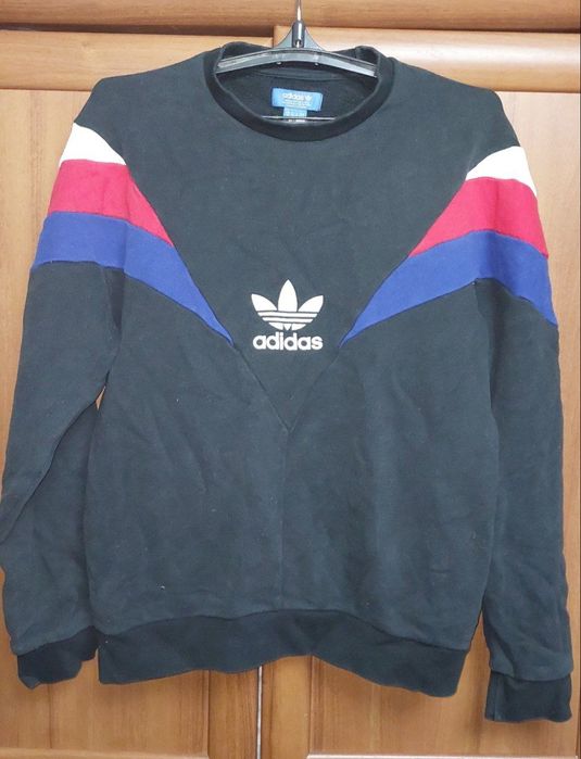 Кофта Ральф Лорен 1/3 зип свитшот Атидас