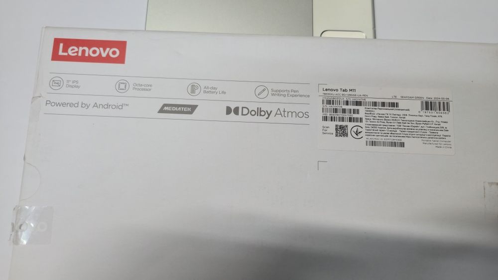 Lenovo Tab M11 8/128Gb Lte 4G