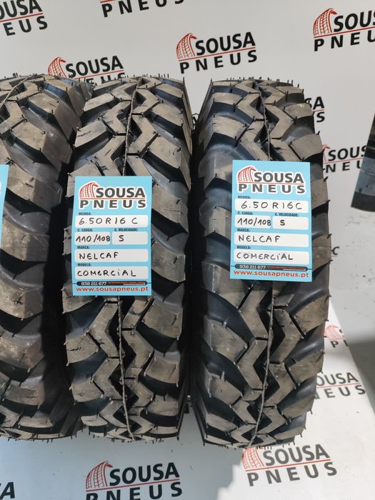 2 pneus novos Nelcaf 6.50 R16 - Oferta dos Portes