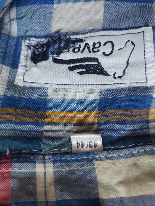 Koszula w kratę męska rozmiar 43/44