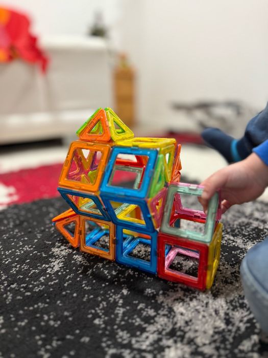 Магнітний конструктор 84/50 шт, магнитный конструктор