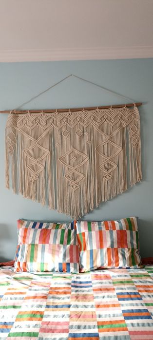 Cabeceira macramé