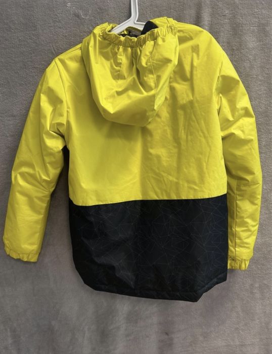 Kurtka narciarska BRUGI czarno-żółta