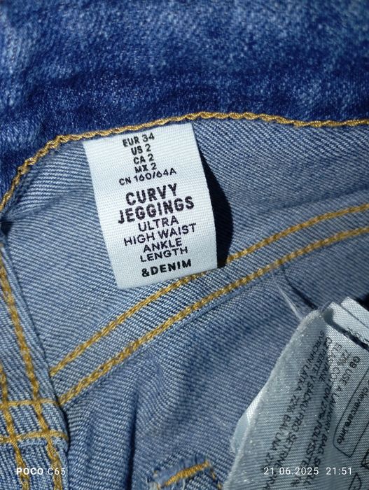 Dwie pary jeansów rozmiar 34