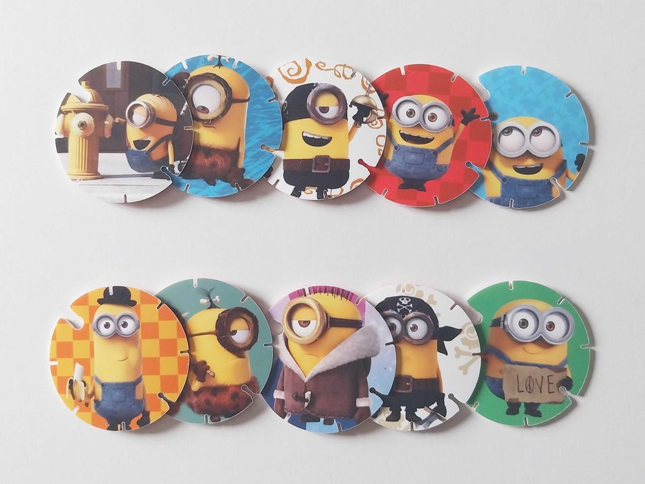 10 tazos MINIONS | Cheetos lote ou venda a vulso