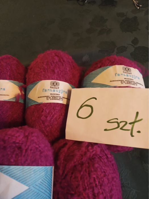 Włóczki bawełniane - zestaw