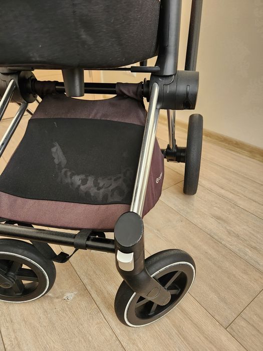 Коляска Cybex Priam platinum 2 в 1 + зимовий конверт: 28 400 грн