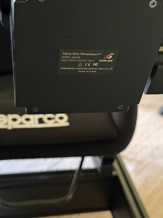 Simagic Alpha Mini + GT Neo + pedais P1000 | 10h de uso, com fatura