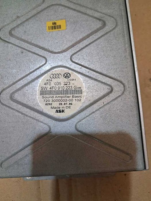 Audi A6 C6 wzmacniacz radia audio ASK
