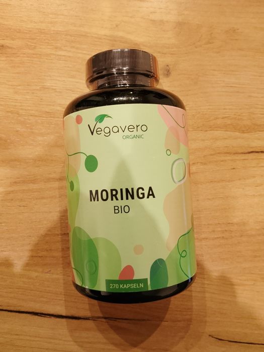 Organiczna moringa bio 270 kapsułek