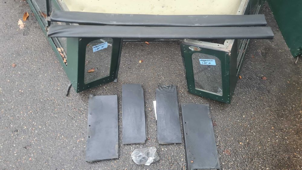 Land Rover Serie 88" Tejadilho porta mala janelas
