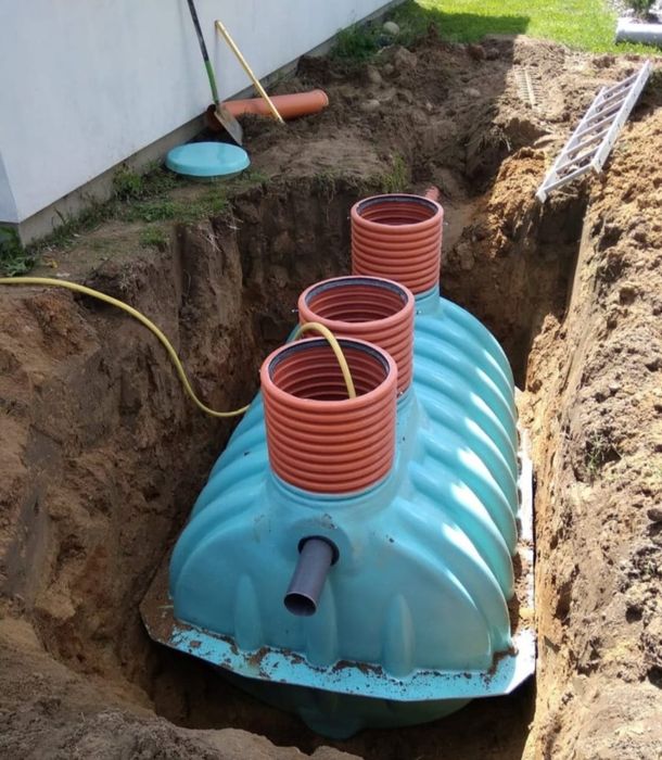 Usługi koparko-ładowarką, minikoparką wywrotką. Drenaże i odwodnienia