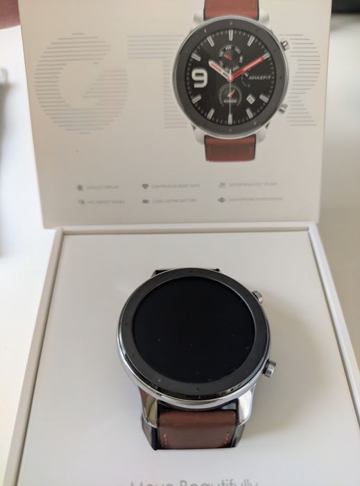 Amazfit GTR 47mm como novo com 2 pulseiras
