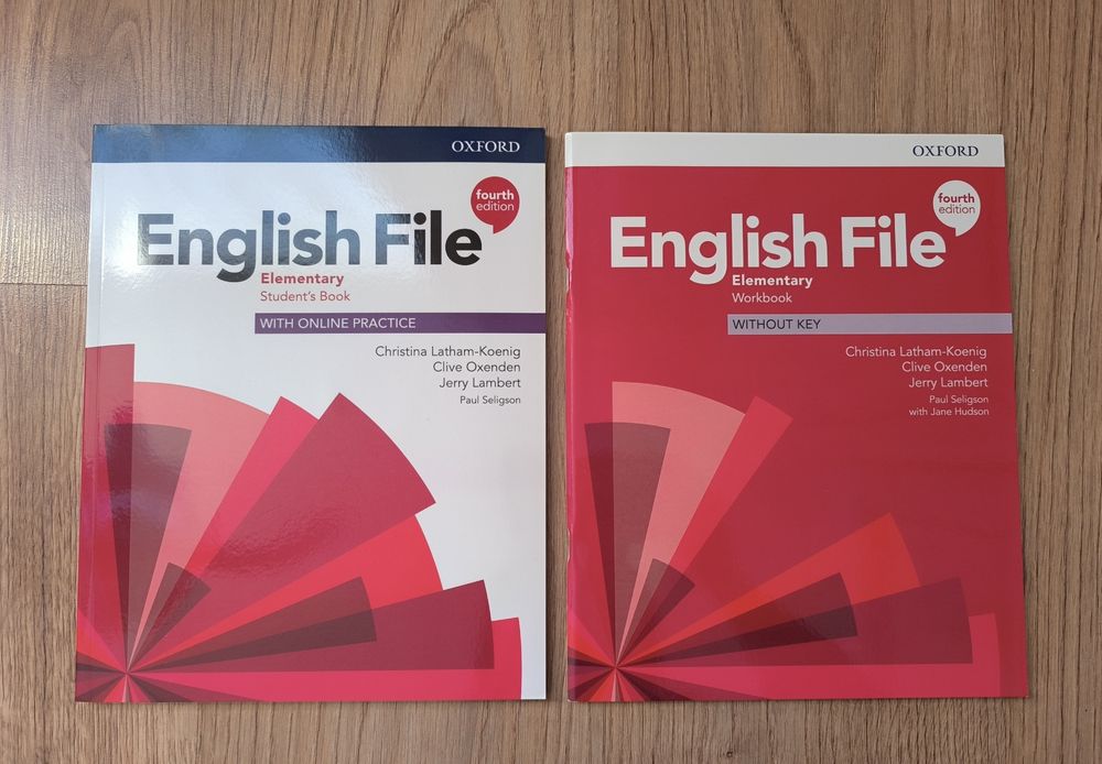 English File Elementary NOWY komplet podręcznik ćwiczenie 4th Oxford