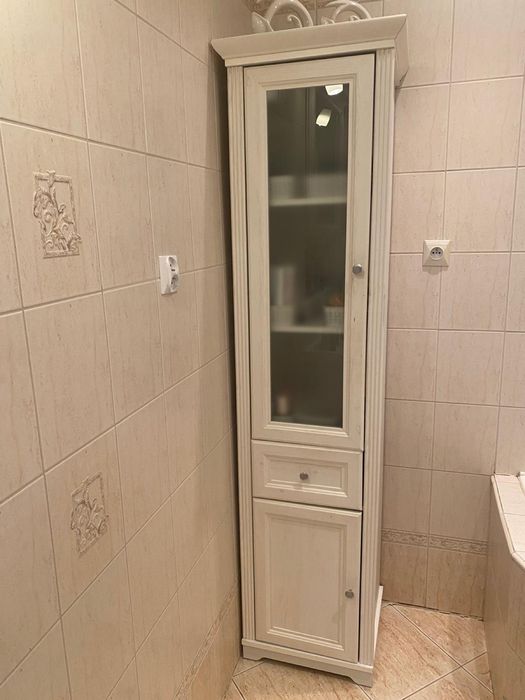 Komplet mebli łazienkowych z lustrem+ umywalka