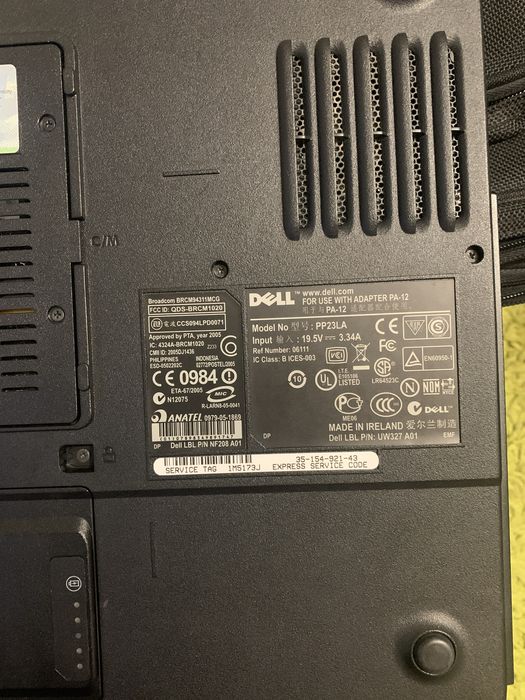 Ноутбук бренда Dell