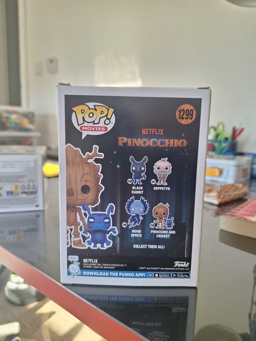 Zabawka kolekcjonerska funko pop dumbledore i pinokio