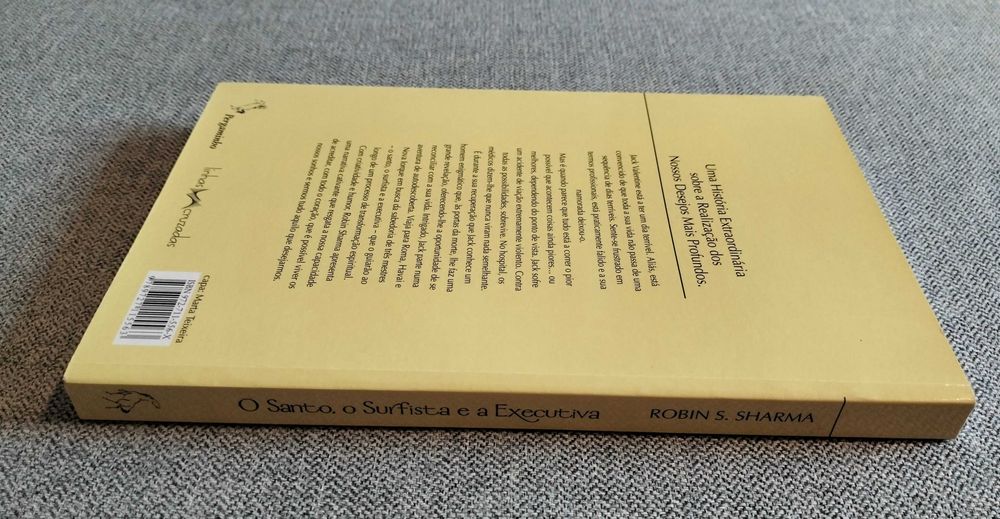 Livro "O Santo, o surfista e a Executiva" Robin S. Sharma
