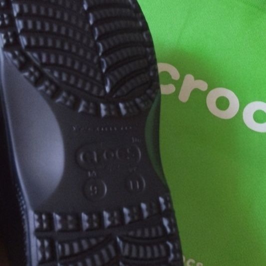 Чоловічі шльпанці, сабо crocs baya чорні