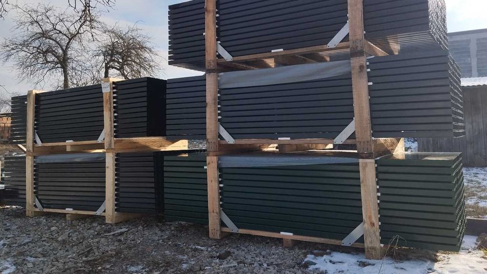 Słupek do panela profil ocynk+RAL 60x40x240