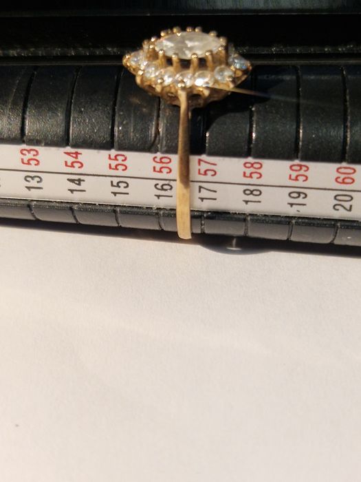 Pierścionek złoty próba 585