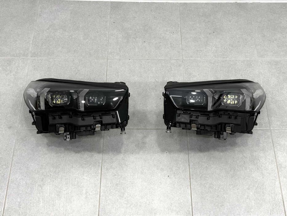 Фари BMW G30 G31 5 G60 G61 G90 Shadow Line Adaptive LED 2 РЕЖИМА ДХО LCI фары бмв оптика шедоу лайн адаптив  рестайл доерст фара