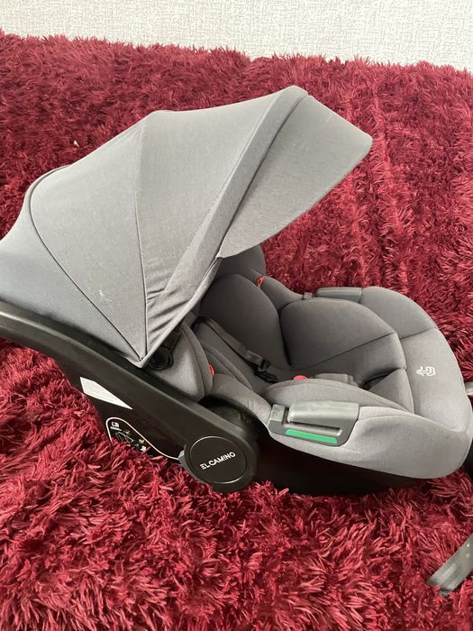 Автокрісло 40–87 см El Camino ME 1186 i-KEEP Melange Rock Gray/Сірий