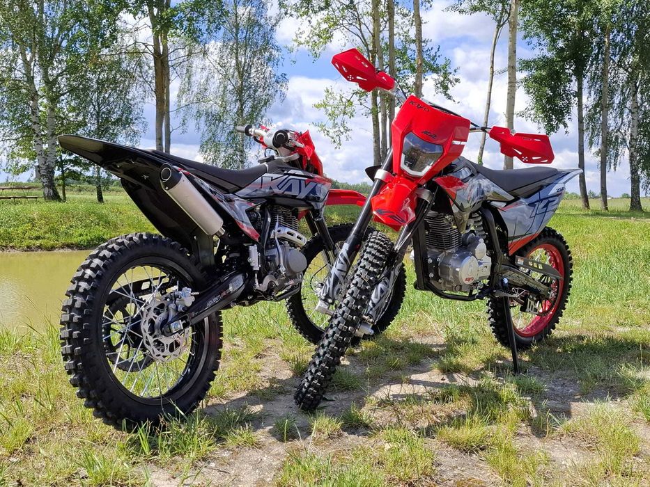 Cross KAYO K2 PRO ENDURO | 250cc | Lampa LED | Raty | Dostawa | Mocny