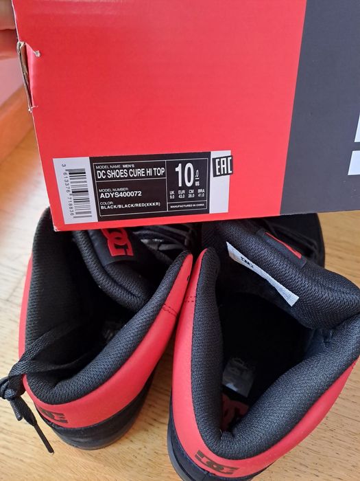 Buty trampki sneakersy DC shoes Gaveler 44.5 czarne