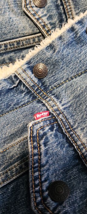 Levis Premium  Sherpa Trucker kurtka XXXL jak nowa