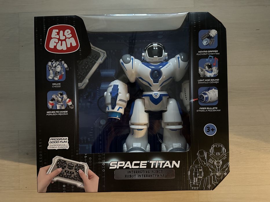 Robot space Titan zdalnie sterowany - Elefun