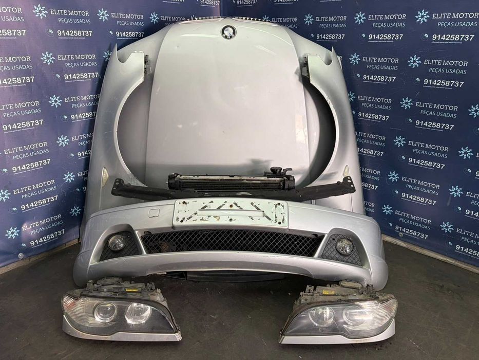 Frente completa usada BMW SERIE 3 E46 COUPE FASE 2 capot parachoques oticas guardalamas reforço