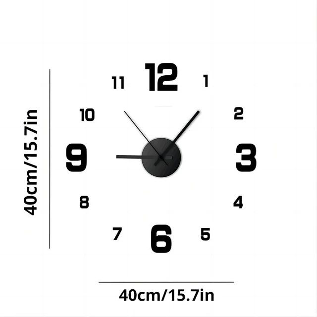 Zegar Ścienny 3D